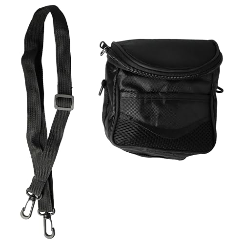 vhbw Universal Tasche Größe M schwarz kompatibel mit Kamera, Camcorder, Fotoapparat Sony Cybershot DSC-HX400V, DSC-HX50, DSC-HX50V, DSC-HX60 von vhbw