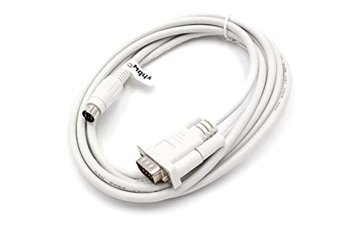 vhbw Verbindungskabel RS232-Kabel kompatibel mit Mitsubishi Melsec GT, FX, FX0N, FX1N, FX2N, FXOS, FX1S, A-Serie von vhbw