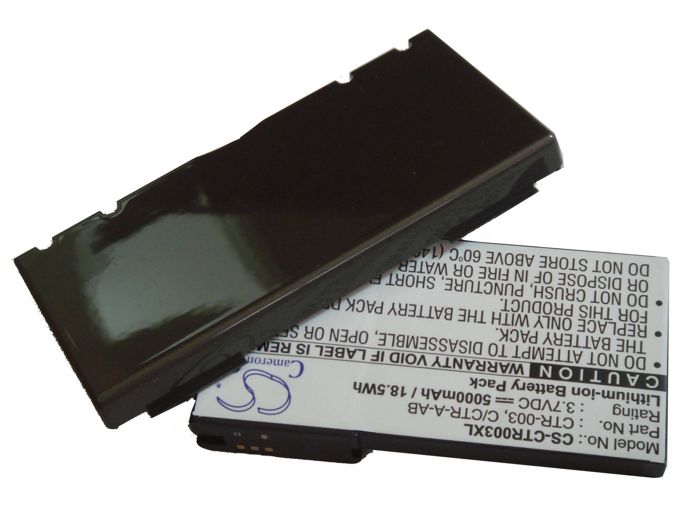 vhbw für Spielekonsole (5000 mAh, 3,7 V, Li-Ion) Akku Li-Ion 5000 mAh von vhbw