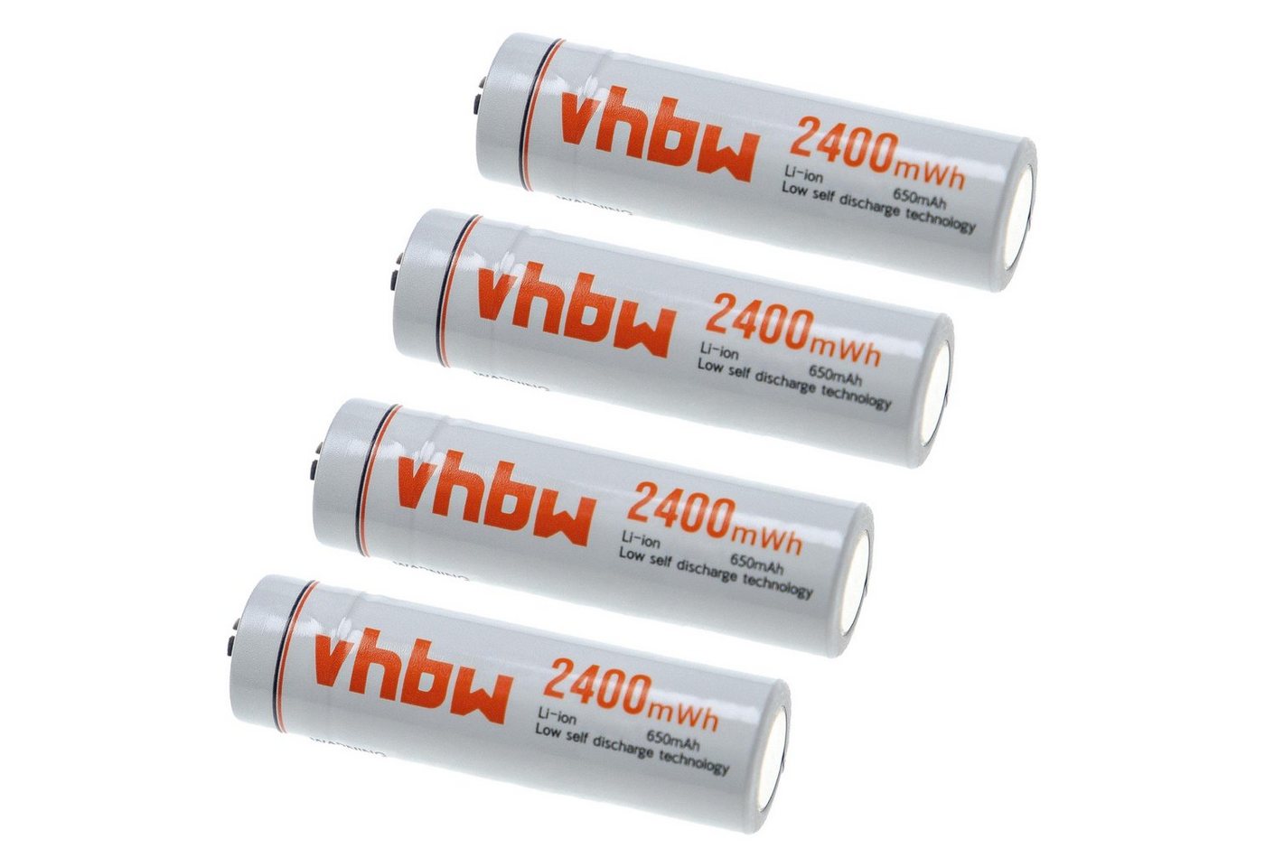 vhbw für Akku Li-Ion 650 mAh (1,5 V) von vhbw