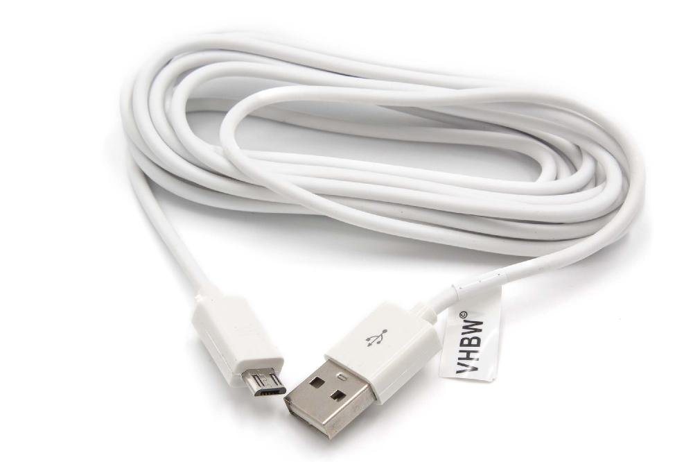 vhbw für USB-Kabel, Micro-USB von vhbw