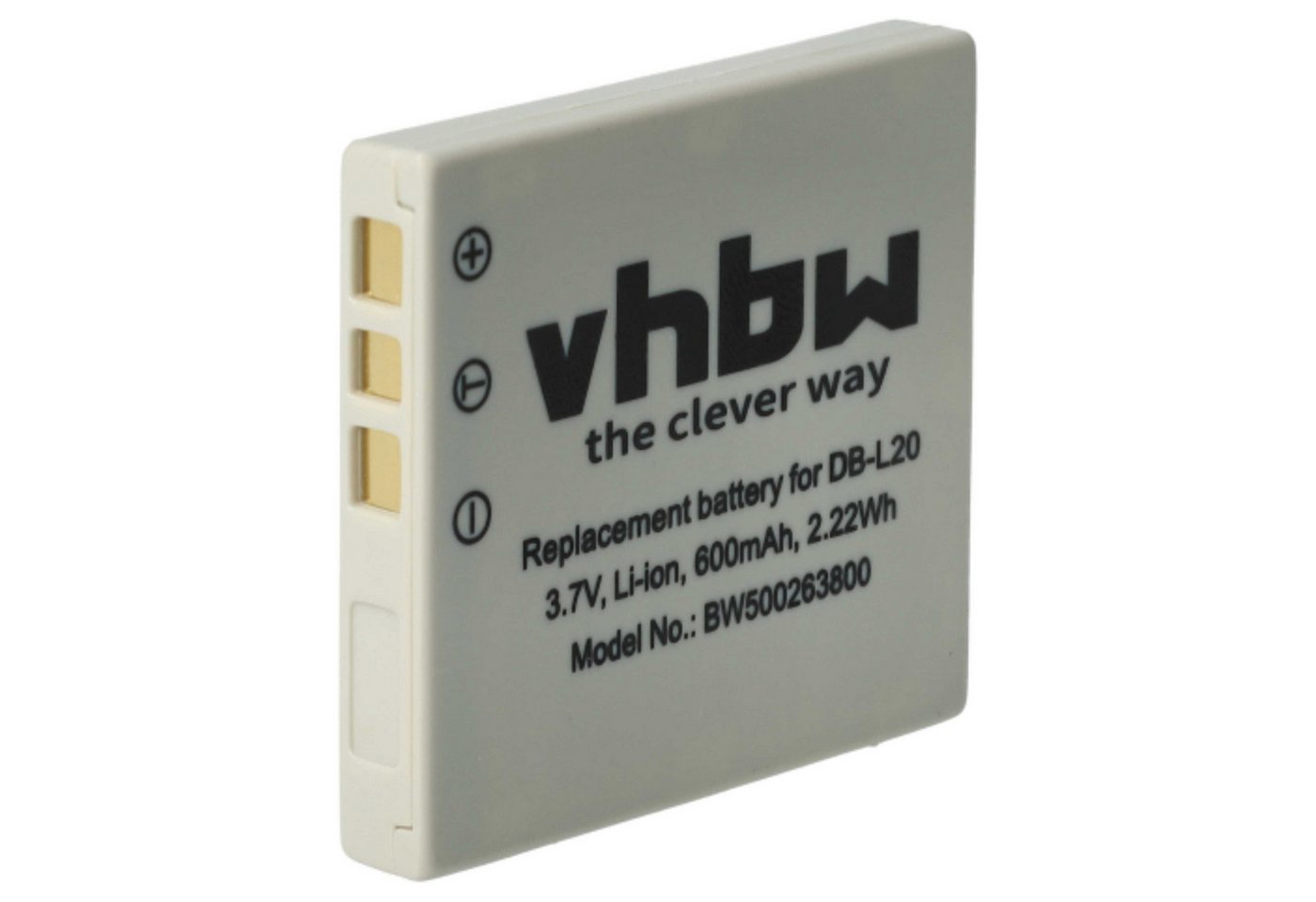 vhbw passend für Bang & Olufsen BeoPlay H9 AW19, H9, H8, H9i, H7 Kamera / Akku Li-Ion 600 mAh von vhbw