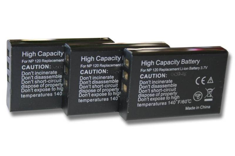 vhbw passend für BenQ GH680F, GH688, GH688F, GH800, GH888, GH680 Camcorder Kamera-Akku Li-Ion 1600 mAh von vhbw