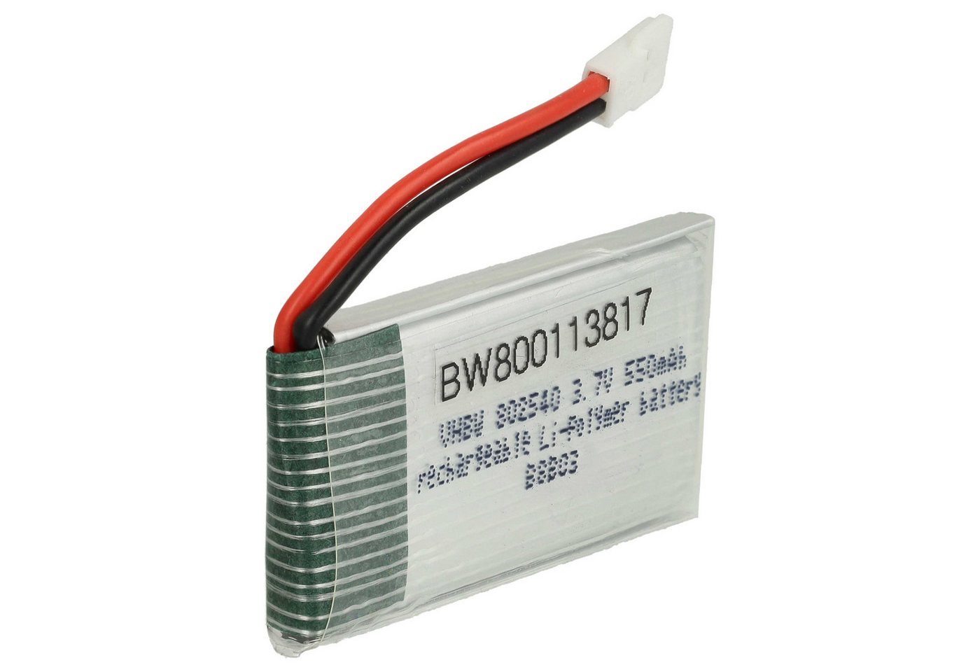 vhbw passend für Bojiang S5C-2 Modellbau Drohne (550 mAh, 3,7 V, Li-Ion) Drohnen-Akku Li-Ion 550 mAh von vhbw