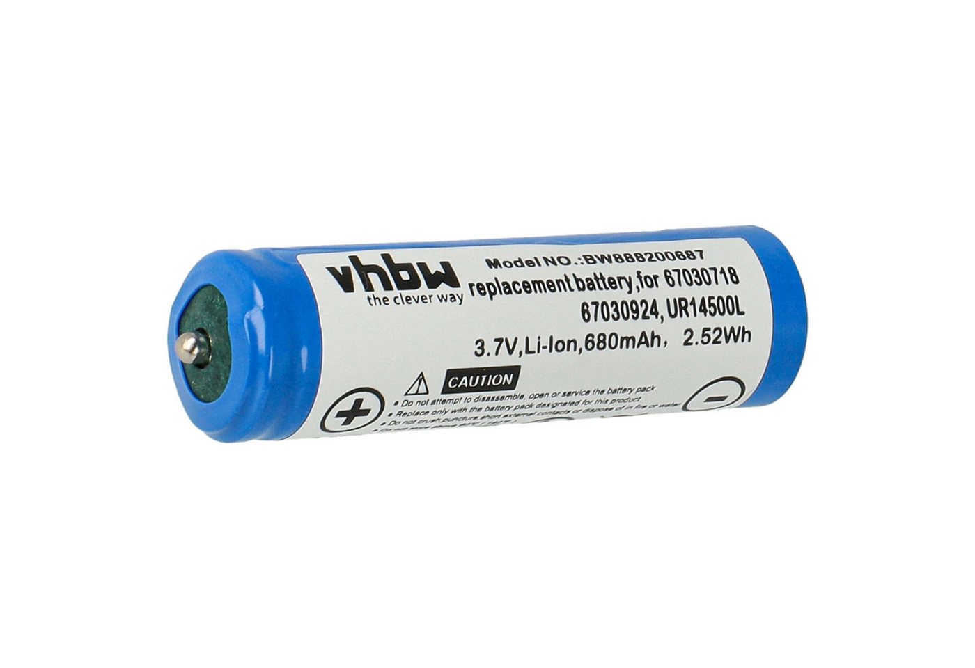 vhbw passend für Braun C + R 8385, 8377, 8374 Haushalt Rasierer (680 mAh, Akku Li-Ion 680 mAh von vhbw