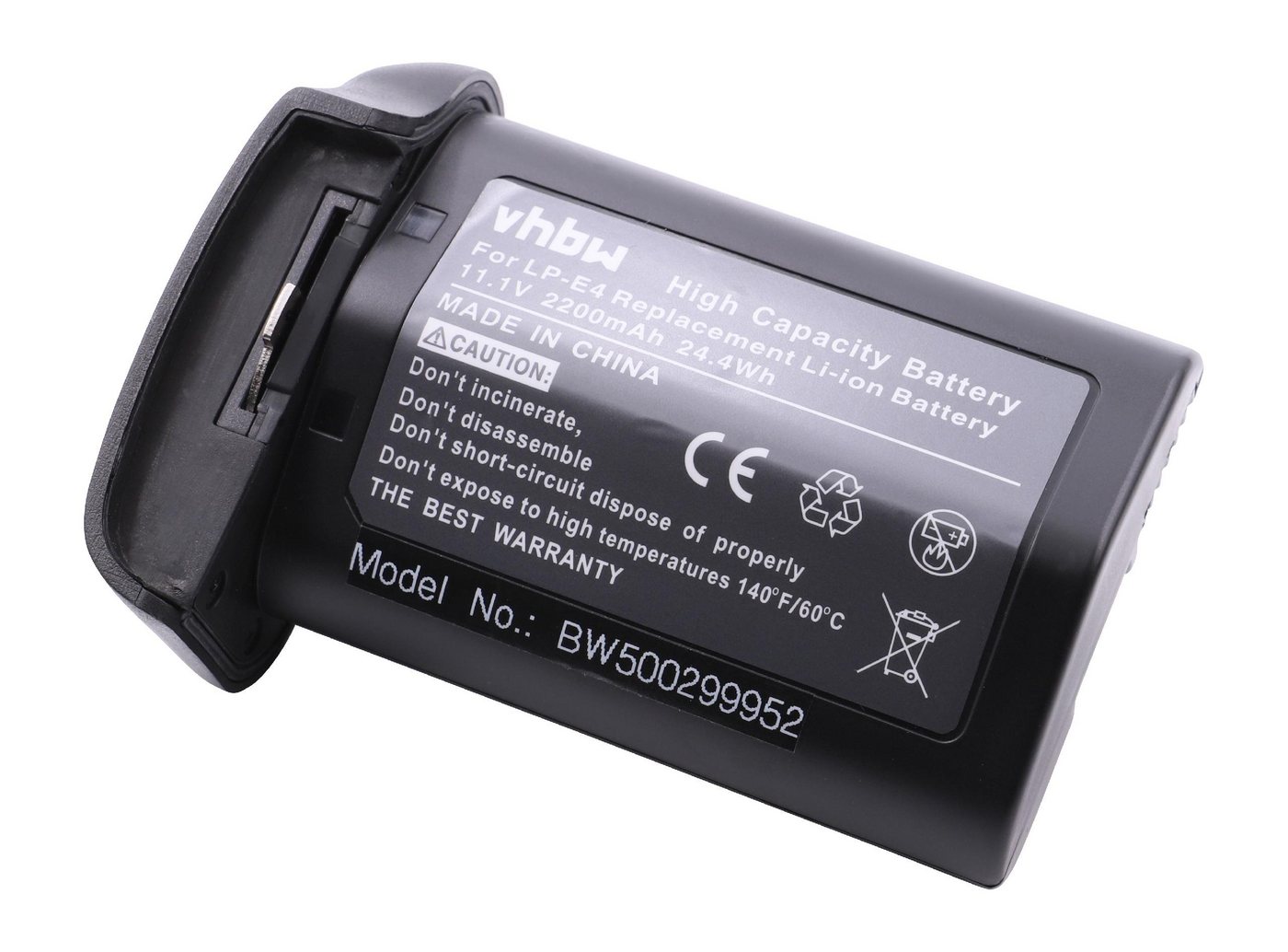 vhbw passend für Canon EOS R3 Digitalkamera (2200 mAh, 11,1 V, Li-Ion) Kamera-Akku Li-Ion 2200 mAh von vhbw