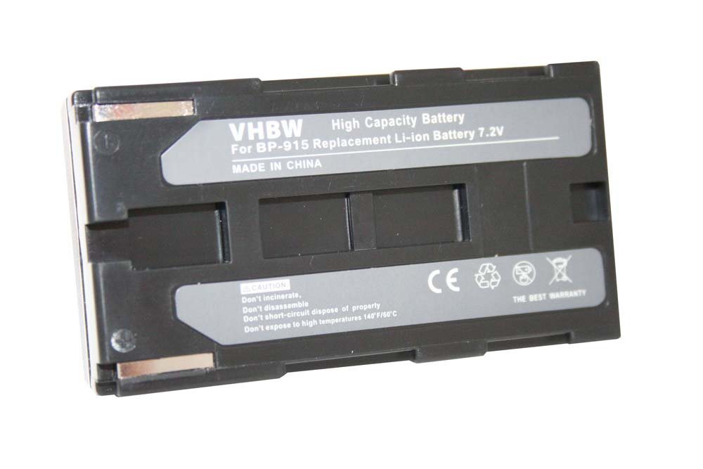 vhbw passend für Canon MV Serie MV200 Camcorder Analog (1300 mAh, 7,2 V, Kamera-Akku Li-Ion 1300 mAh von vhbw