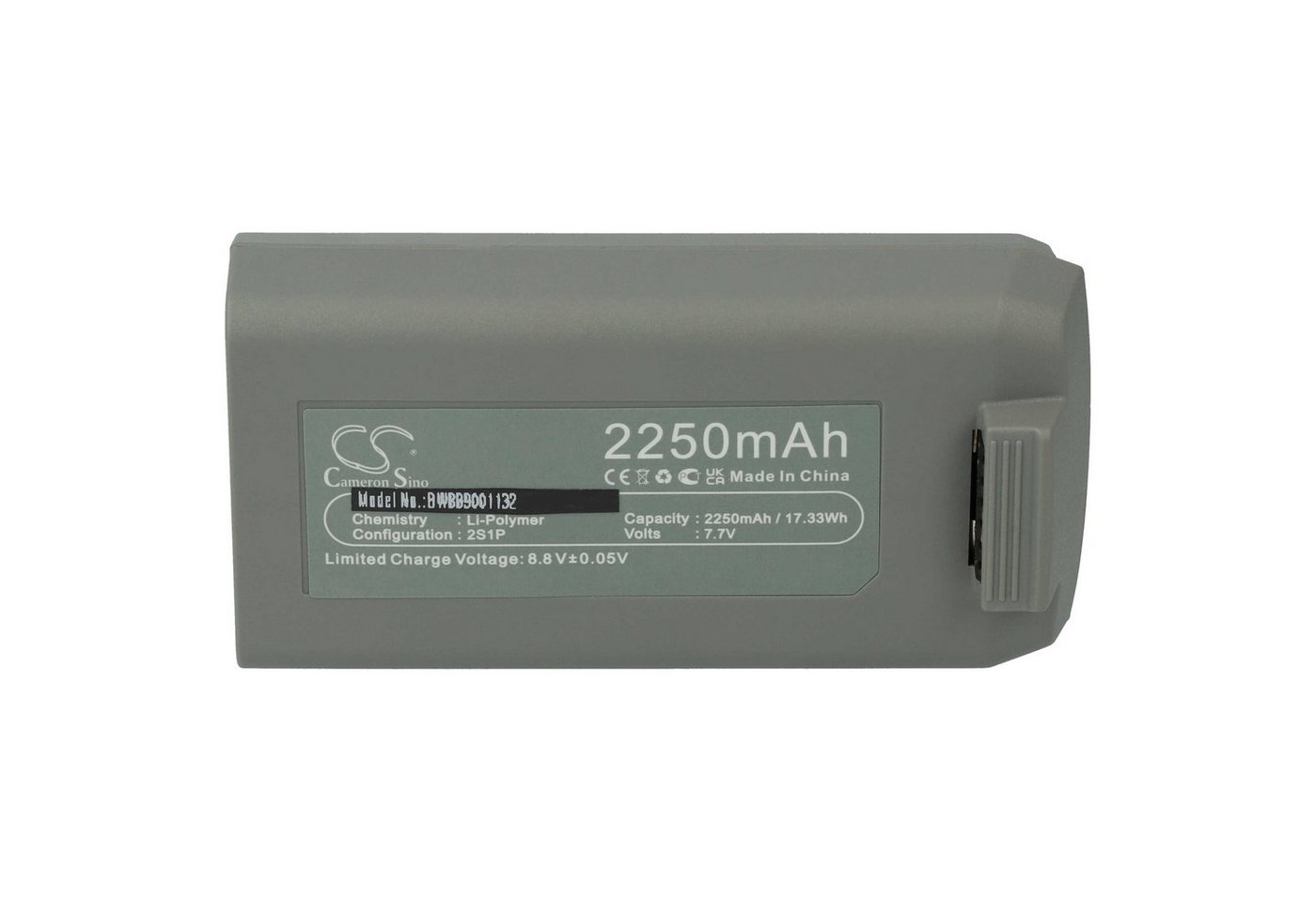 vhbw passend für DJI Mavic Mini SE, Mini 2 Drohne / Modellbau Drohne (2250 Drohnen-Akku Li-Polymer 2250 mAh von vhbw