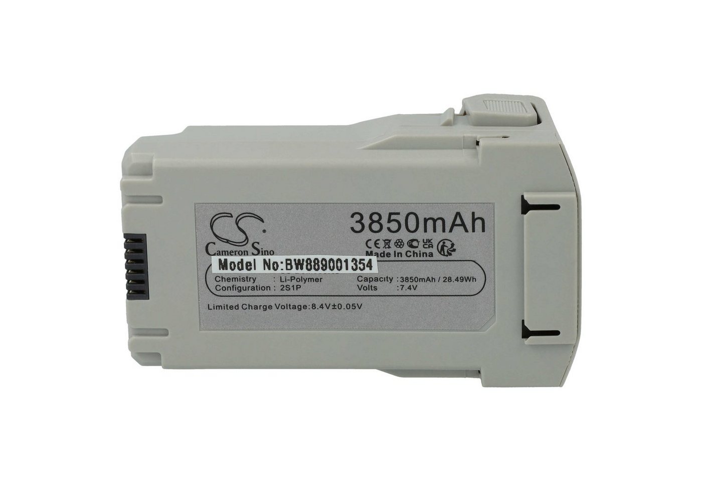 vhbw passend für DJI Mini 3 Pro, Mini 3, Mini 4 Pro Drohne / Modellbau Drohnen-Akku Li-Polymer 3850 mAh von vhbw