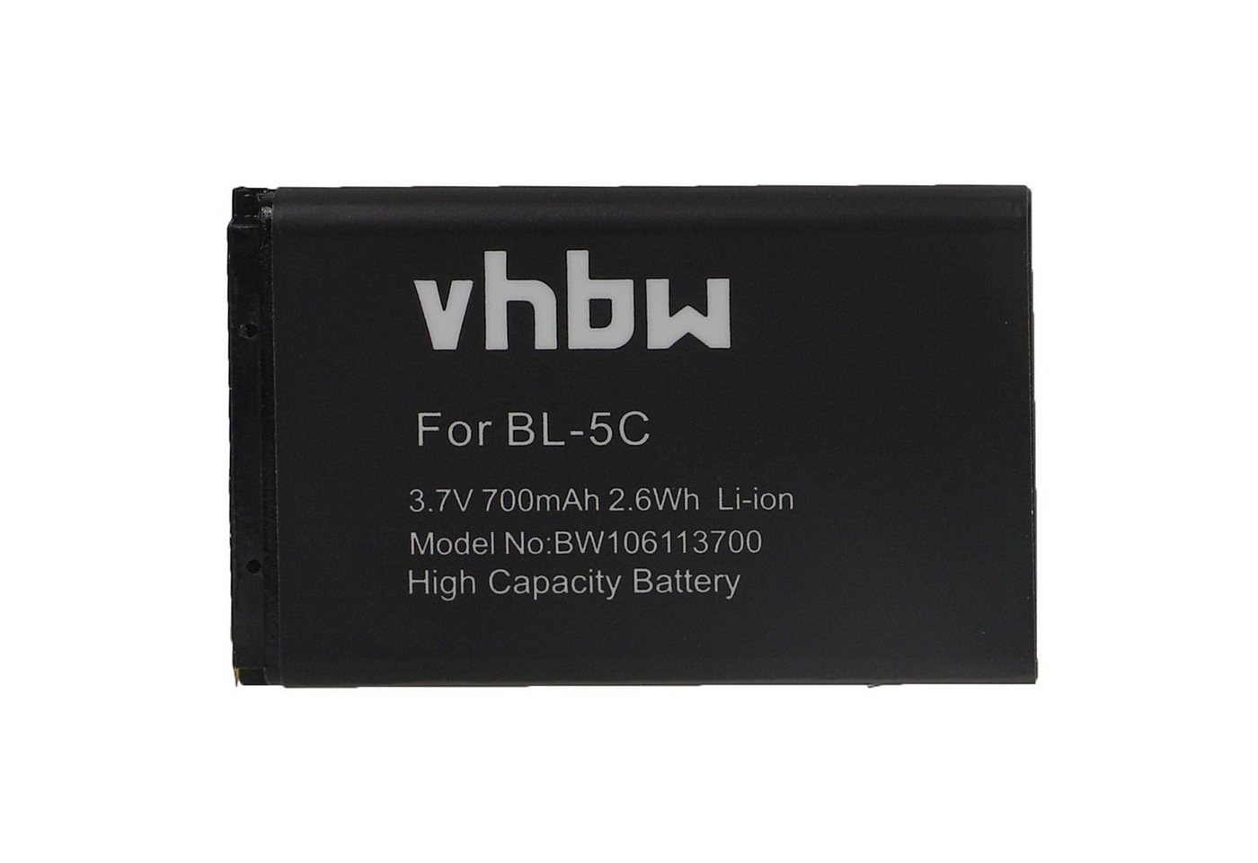 vhbw kompatibel mit Doro HandleEasy 330, 330 GSM Smartphone-Akku Li-Ion 700 mAh (3,7 V) von vhbw