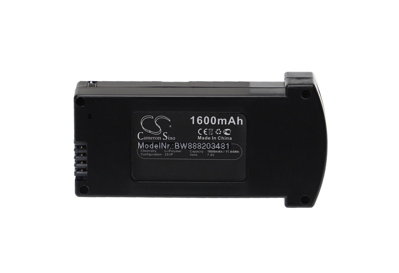 vhbw passend für Eachine E520, E520S Drohne / Modellbau Drohne (1600 mAh, Drohnen-Akku Li-Polymer 1600 mAh von vhbw