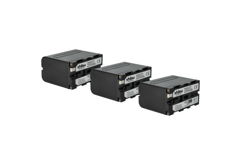 vhbw passend für Feelworld Monitor Kamera / Camcorder Digital (6000 mAh, Kamera-Akku Li-Ion 6000 mAh von vhbw