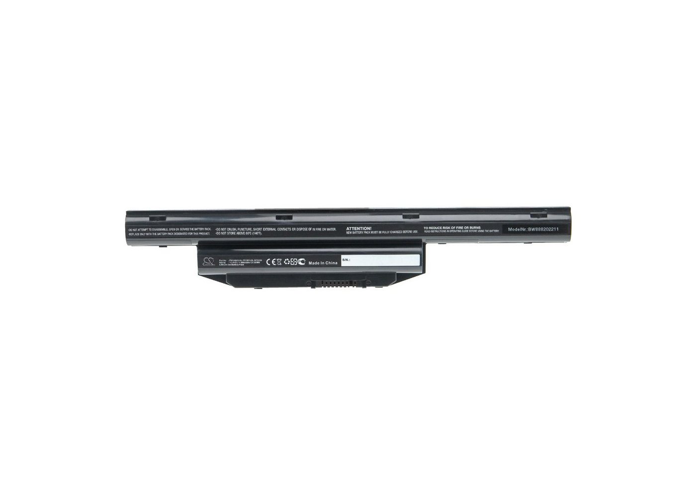 vhbw kompatibel mit Fujitsu LifeBook S904, SH904 Laptop-Akku Li-Ion 2000 mAh (10,8 V) von vhbw