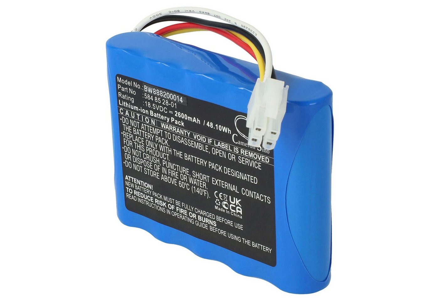 vhbw passend für Husqvarna Automower 310, 310 Modell 2015, 310 Modell 2017, Akku Li-Ion 2600 mAh von vhbw