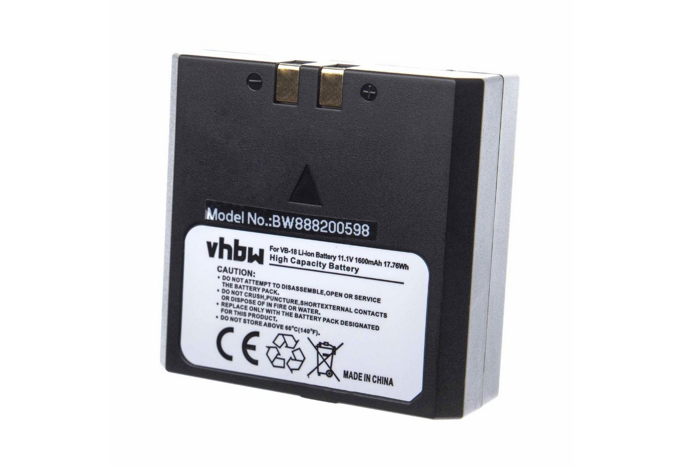 vhbw kompatibel mit Godox Speedlight V850, V860 Akku Li-Ion 1600 mAh (11,1 V) von vhbw