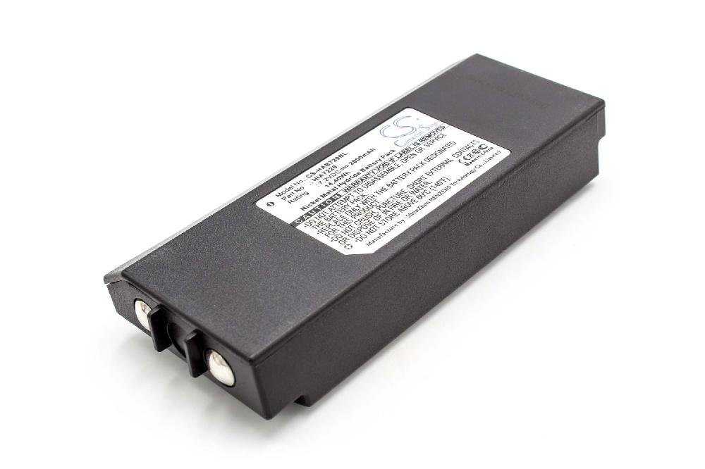 vhbw passend für Hiab 2055112, AX-HI6692, AMH0627 Kran-Funkfernsteuerung Akku NiMH 2000 mAh von vhbw