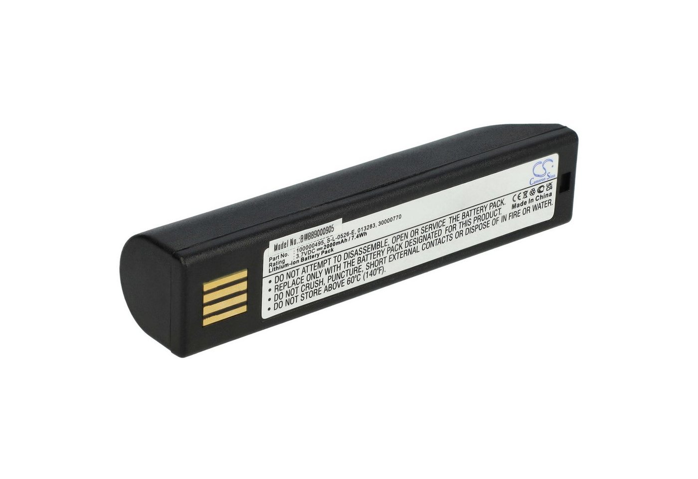 vhbw passend für Honeywell Voyager 1202, 1452 Barcode Scanner (2000 mAh, Akku Li-Ion 2000 mAh von vhbw