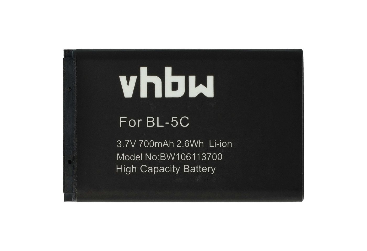 vhbw passend für Ihren ETI-L 11 Mobilfunk (700 mAh, 3,7 V, Li-Ion) Akku Li-Ion 700 mAh von vhbw