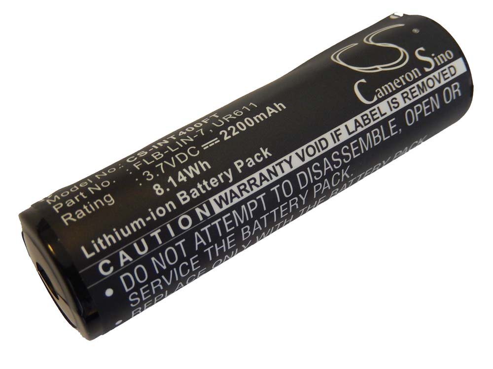 vhbw kompatibel mit Inova T4 Lights (Old Style), T4 (Old Style) Akku Li-Ion 2200 mAh (3,7 V) von vhbw