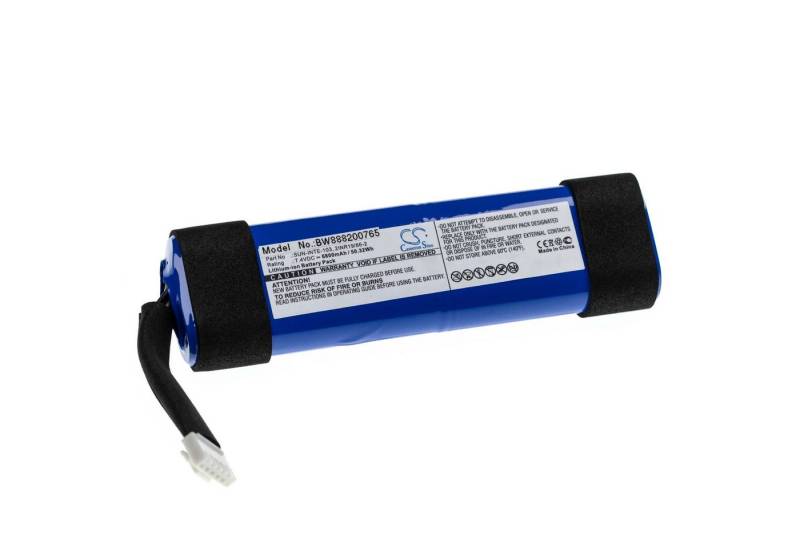 vhbw passend für JBL XTREME2BLKAM, XTREME2BLUAM, Xtreme 2 Digitalkamera / Akku Li-Ion 6800 mAh von vhbw