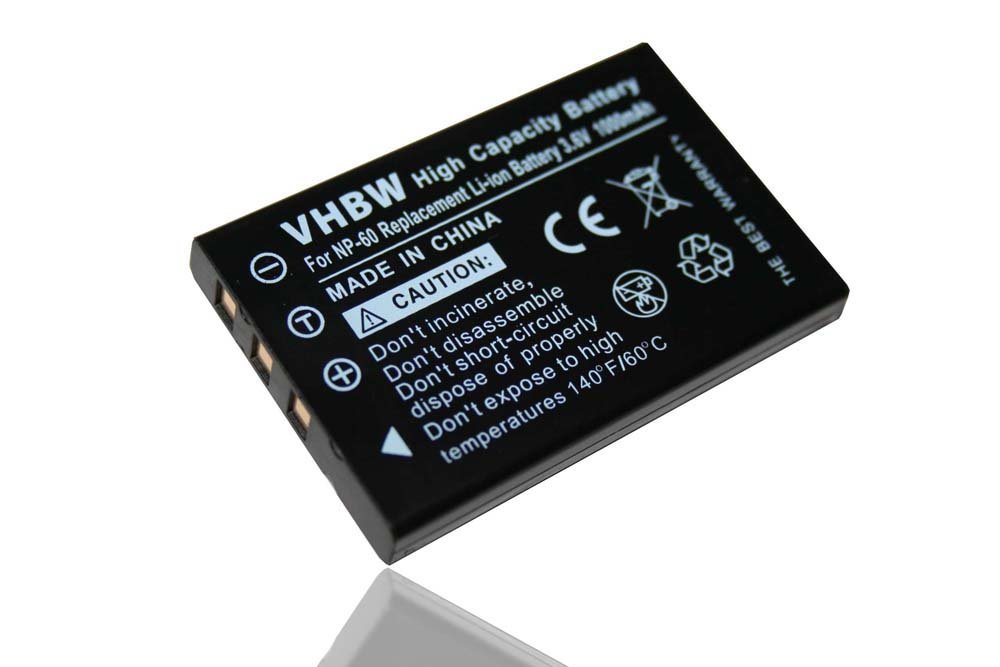 vhbw kompatibel mit Jenoptik JD 3.3 x 4 ie Kamera-Akku Li-Ion 1000 mAh (3,6 V) von vhbw