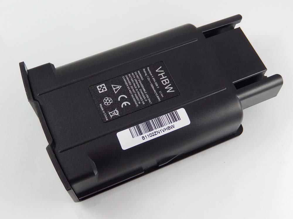 vhbw passend für Kärcher EB 30/1 1.545-108.0, 1.545-111.0 (1500 mAh, 7,2 V, Staubsauger-Akku Li-Ion 1500 mAh von vhbw