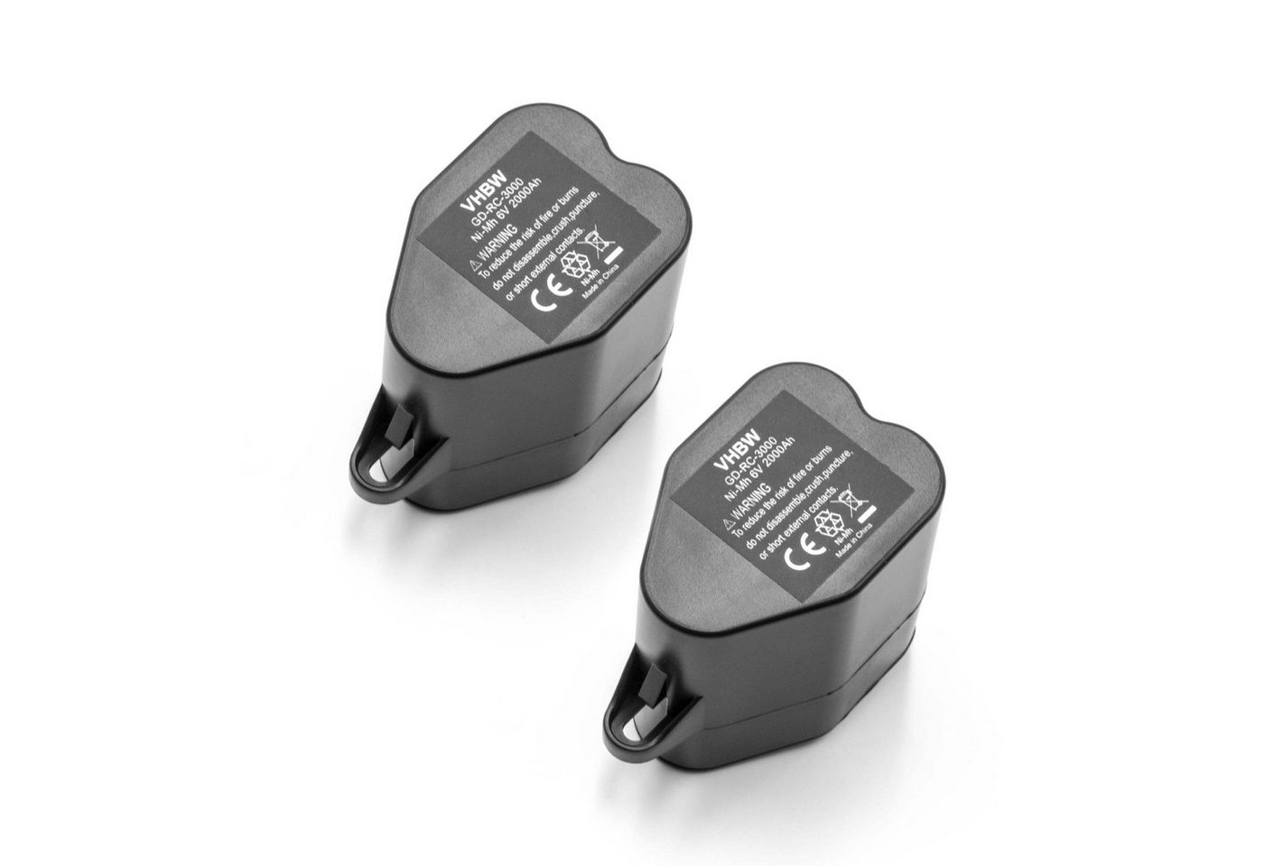 vhbw passend für Kärcher Robocleaner RC3000, RC 4.000, RC4000 Staubsauger / Staubsauger-Akku NiMH 2000 mAh von vhbw