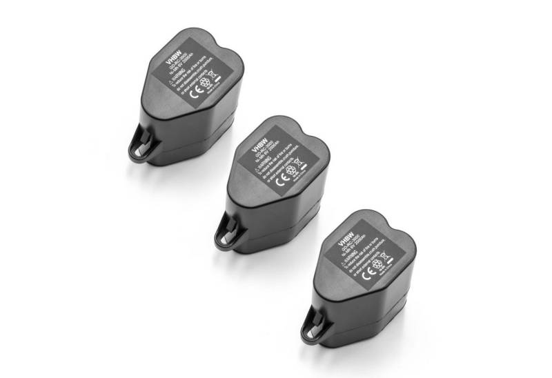 vhbw passend für Kärcher Robocleaner RC3000, RC 4.000, RC4000 Staubsauger / Staubsauger-Akku NiMH 2000 mAh von vhbw