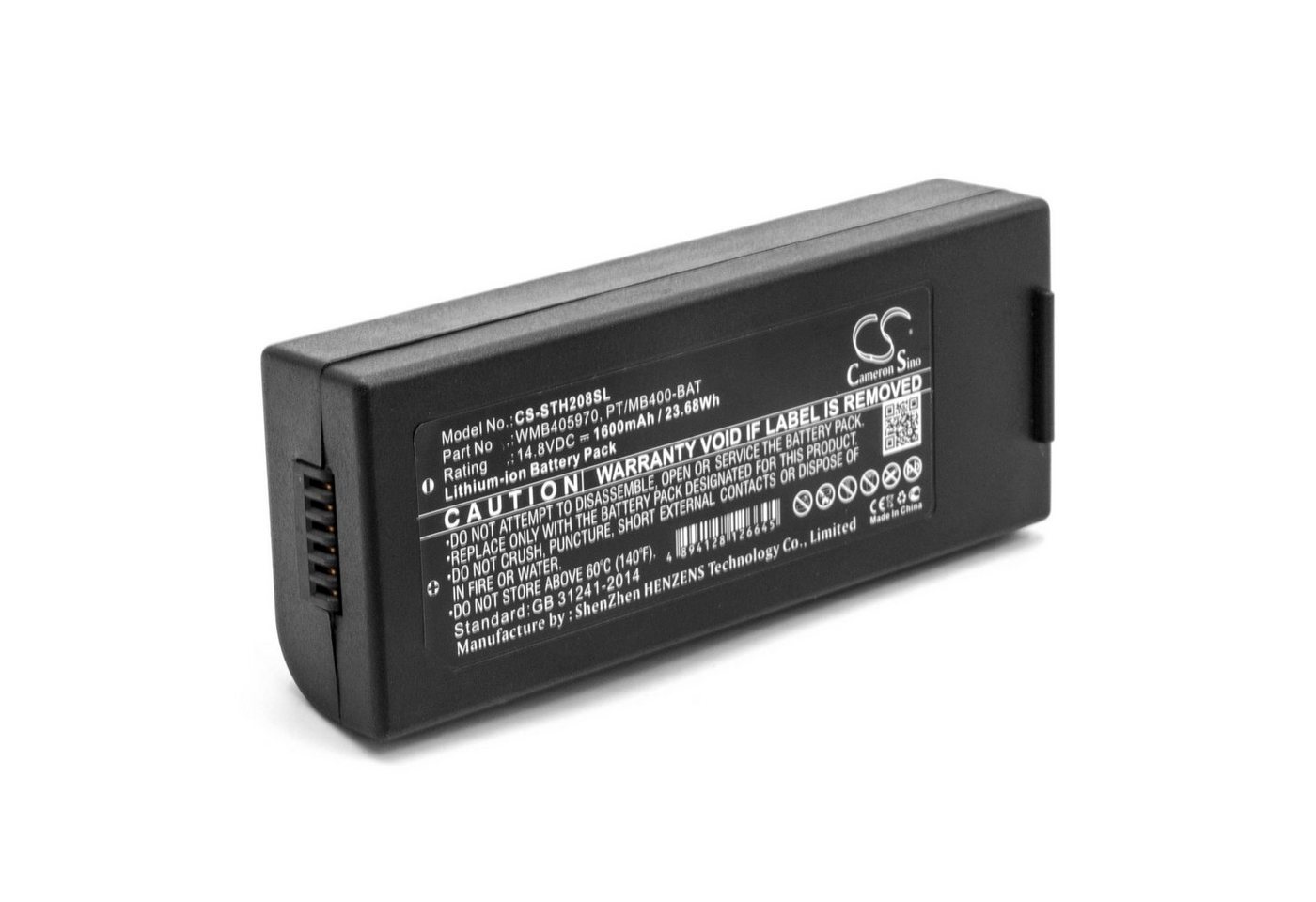 vhbw kompatibel mit Lapin PT408e, PT412e Akku Li-Ion 1600 mAh (14,8 V) von vhbw