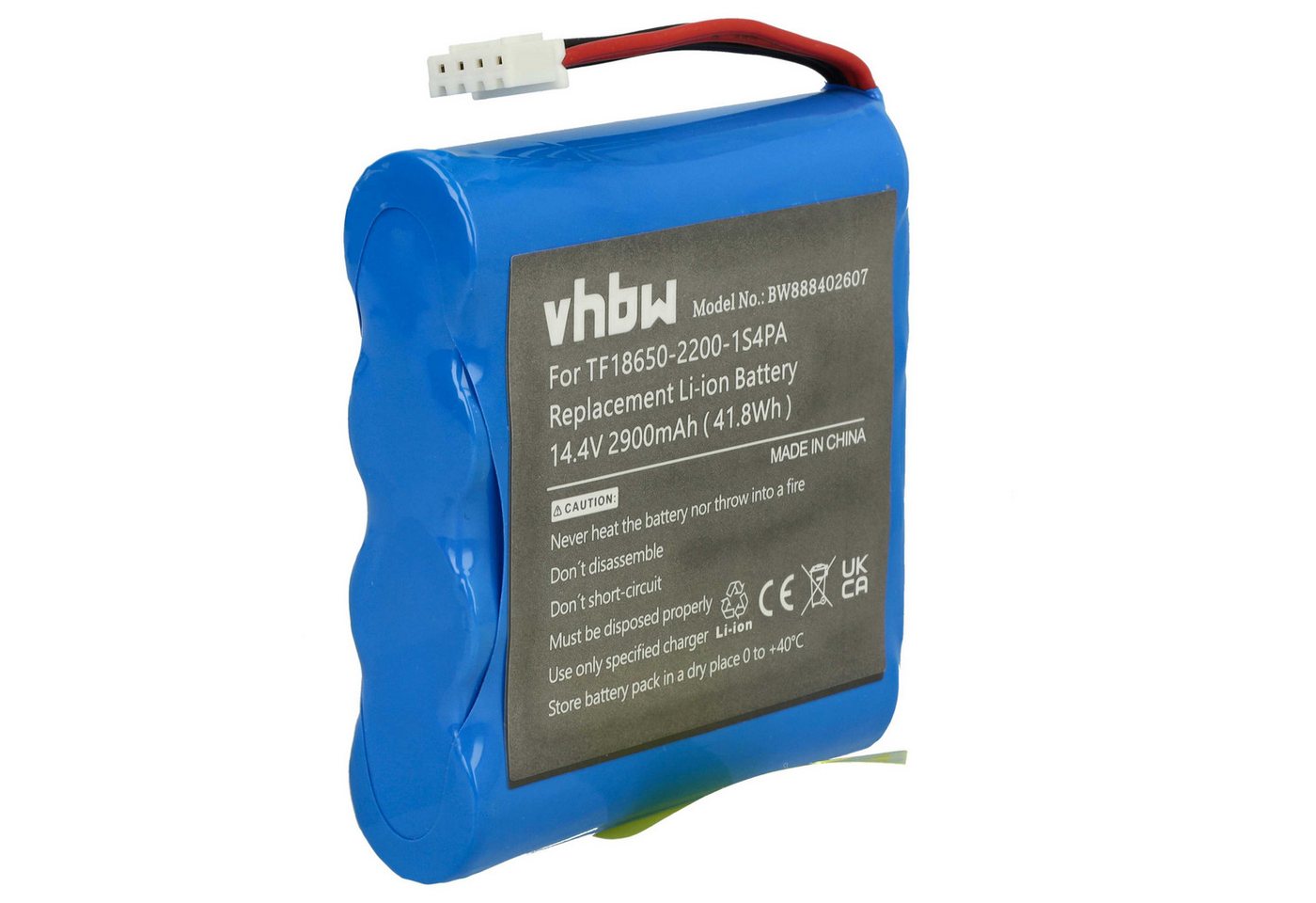 vhbw passend für Marshall Kilburn Lautsprecher (2900 mAh, 14,4 V, Li-Ion) Akku Li-Ion 2900 mAh von vhbw