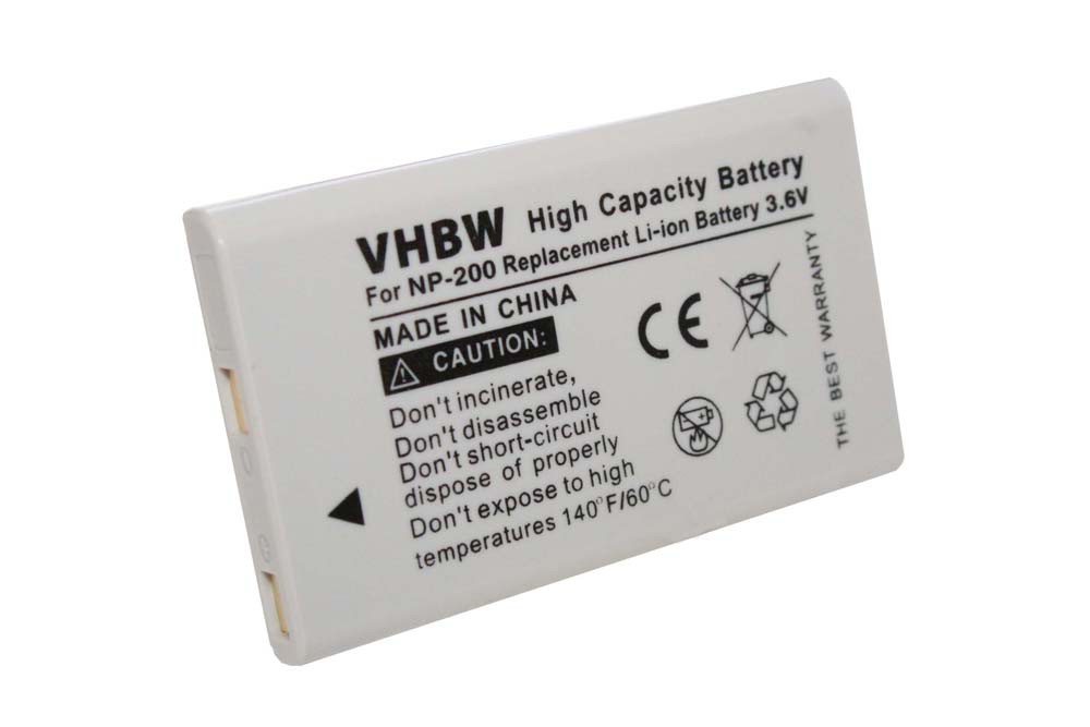 vhbw passend für Minolta Dimage Xt Biz, X, Xg, Xi, Xt Kamera (700 mAh, 3,7 Kamera-Akku Li-Ion 700 mAh von vhbw