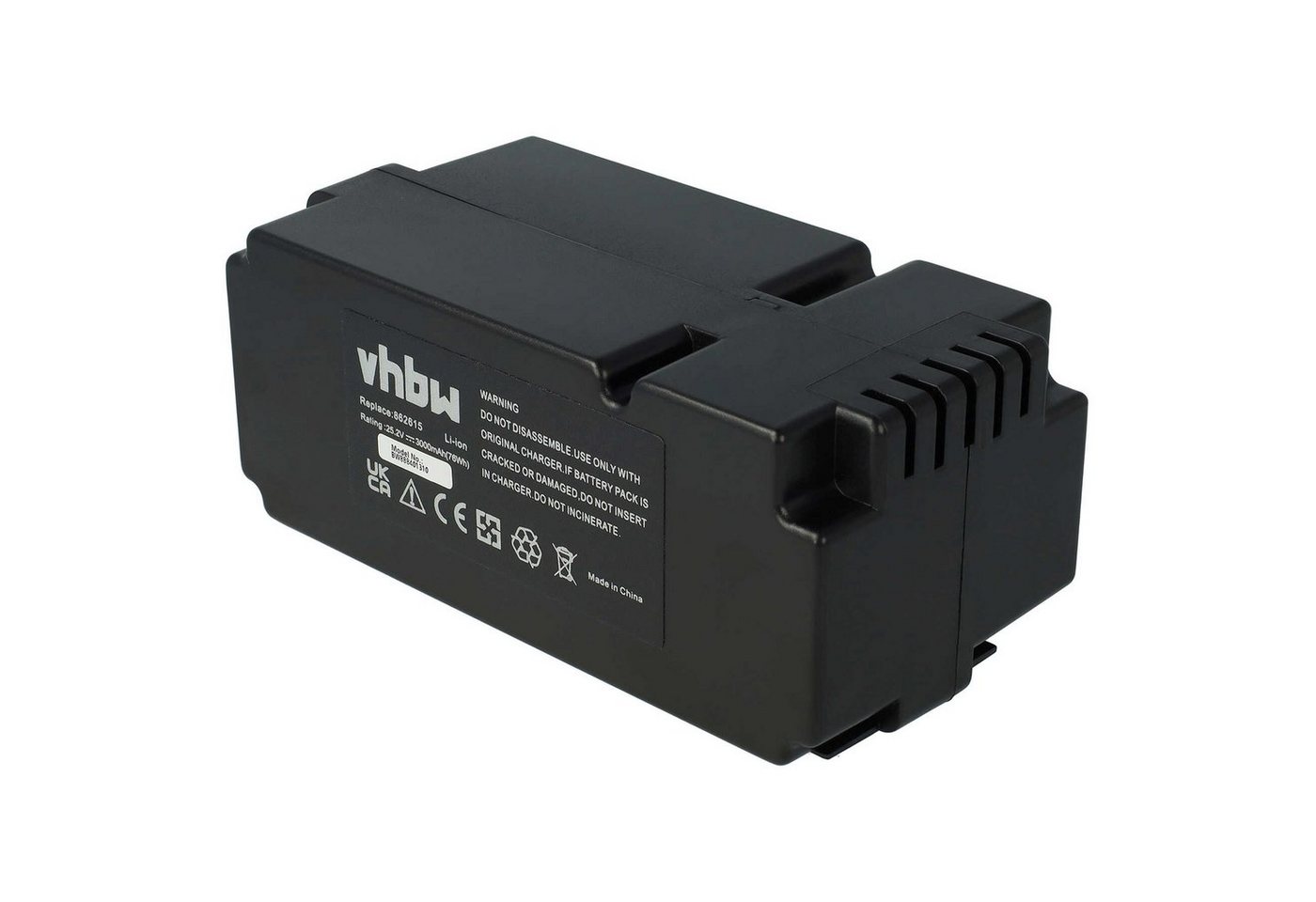 vhbw passend für Power-G Easymow 6HD, 6HD-C, Easymow, SF600 ECO Rasenmäher Akku Li-Ion 3000 mAh von vhbw