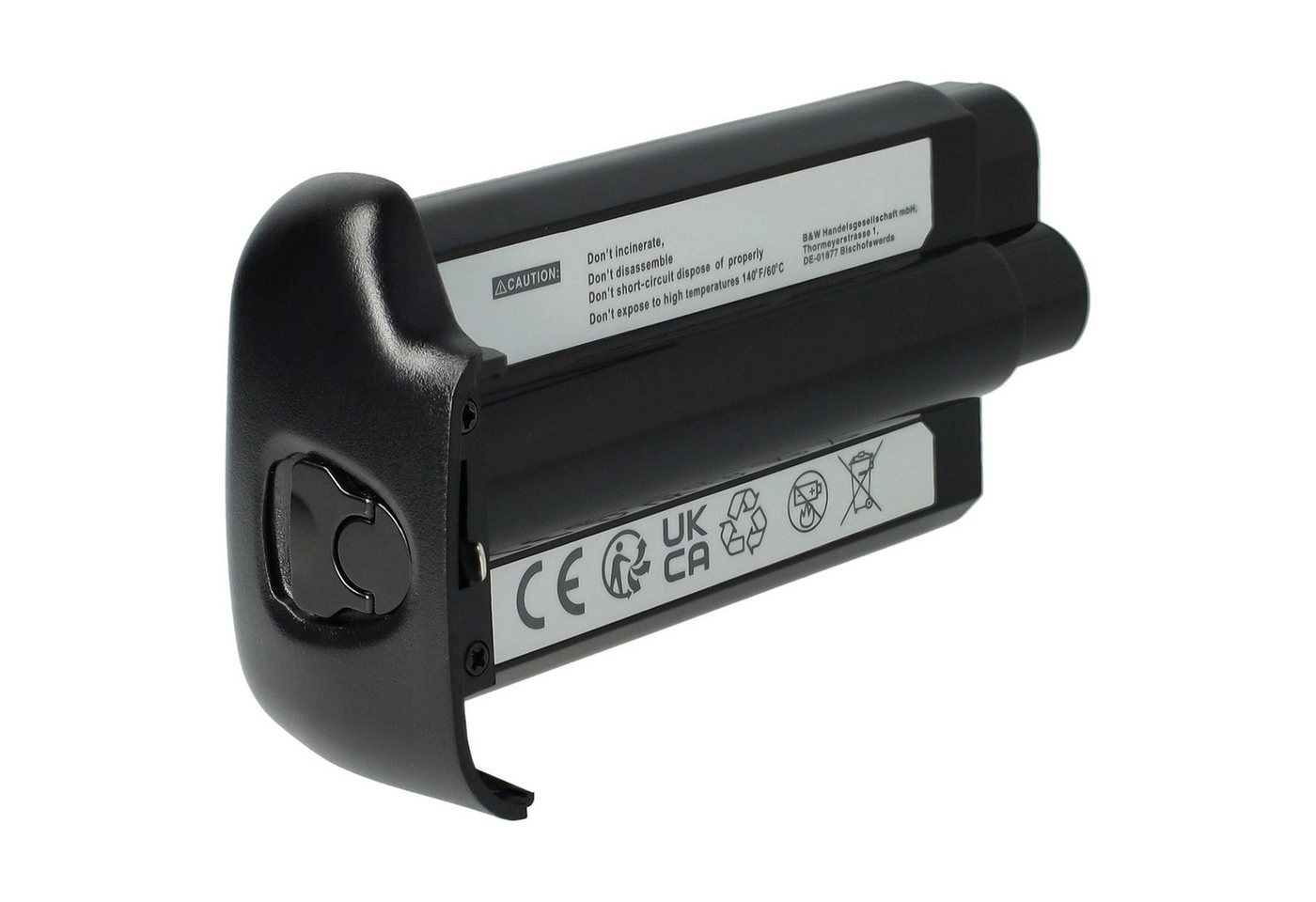 vhbw passend für Nikon D1x, D1h, D1 Kamera (1800 mAh, 7,2 V, Li-Ion) Kamera-Akku Li-Ion 1800 mAh von vhbw