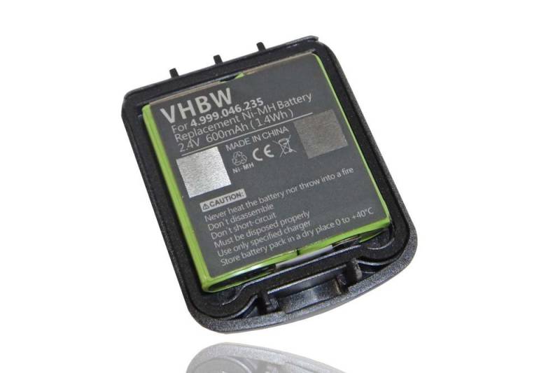 vhbw passend für Openphone 24, 28 Festnetz & DECT (600 mAh, 2,4 V, NiMH) Akku NiMH 600 mAh von vhbw