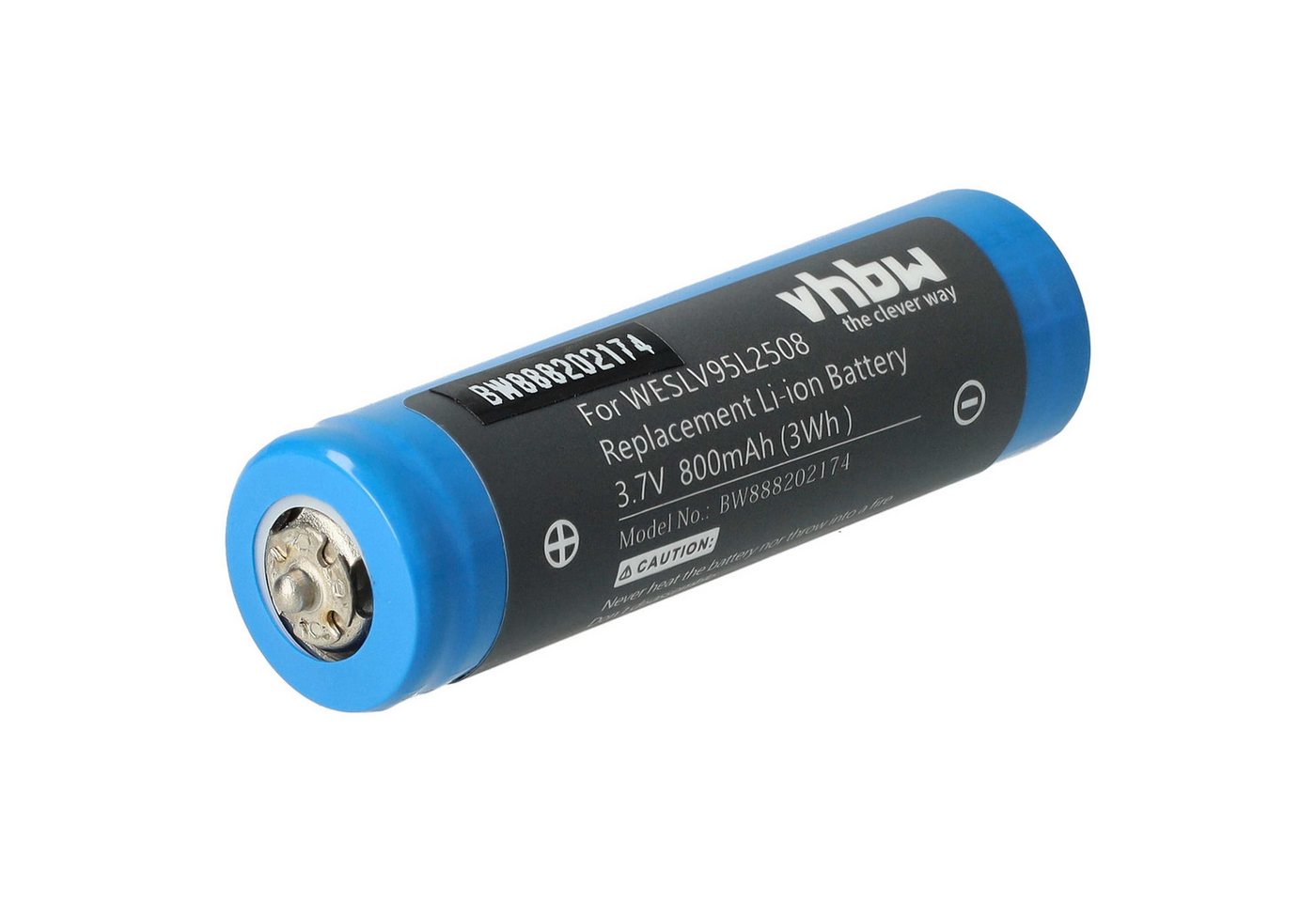 vhbw passend für Panasonic ES-ST6, ES-ST3N, ES-ST4 Haushalt Rasierer (800 Akku Li-Ion 800 mAh von vhbw