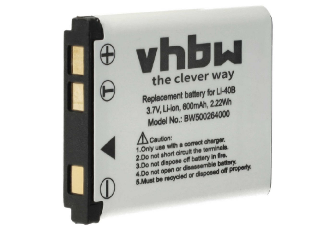 vhbw kompatibel mit Panasonic KX-UDT121, KX-UDT131 Akku Li-Ion 500 mAh (3,6 V) von vhbw
