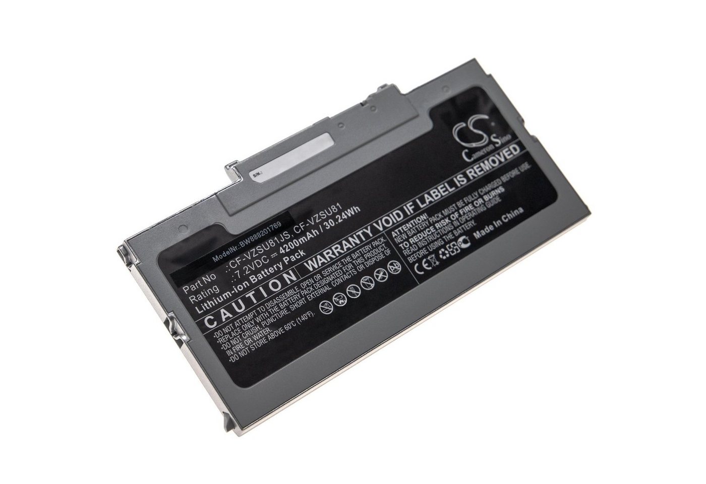 vhbw kompatibel mit Panasonic Toughbook CF-AX2, CF-AX3 Laptop-Akku Li-Ion 4200 mAh (7,2 V) von vhbw