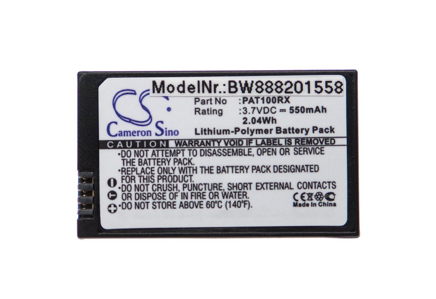 vhbw passend für Parrot Race, Rolling Spider Modellbau Drohne (550 mAh, 3,7 Drohnen-Akku Li-Polymer 550 mAh von vhbw