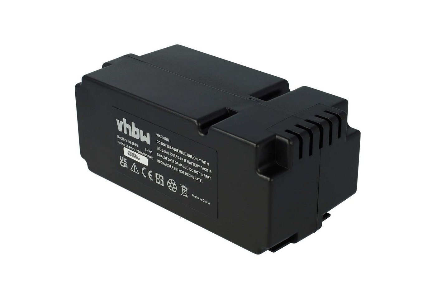 vhbw passend für Yard Force CLASSIC-Serie, LUV600Ri, LUV1000Ri, Classic Akku Li-Ion 1500 mAh von vhbw