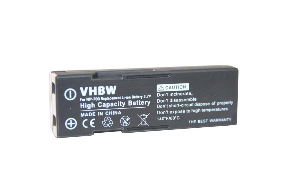 vhbw passend für Sanyo Xacti VPC-A5 Kamera (500 mAh, 3,7 V, Li-Ion) Kamera-Akku Li-Ion 500 mAh von vhbw