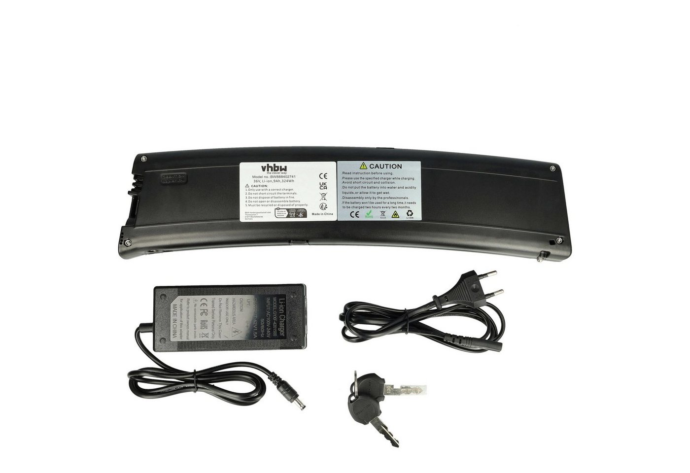 vhbw passend für SEAGO GO CITY LITE Fahrrad / E-Bike (8,7 Ah, 36 V, Li-Ion) E-Bike Akku Li-Ion 8700 mAh von vhbw