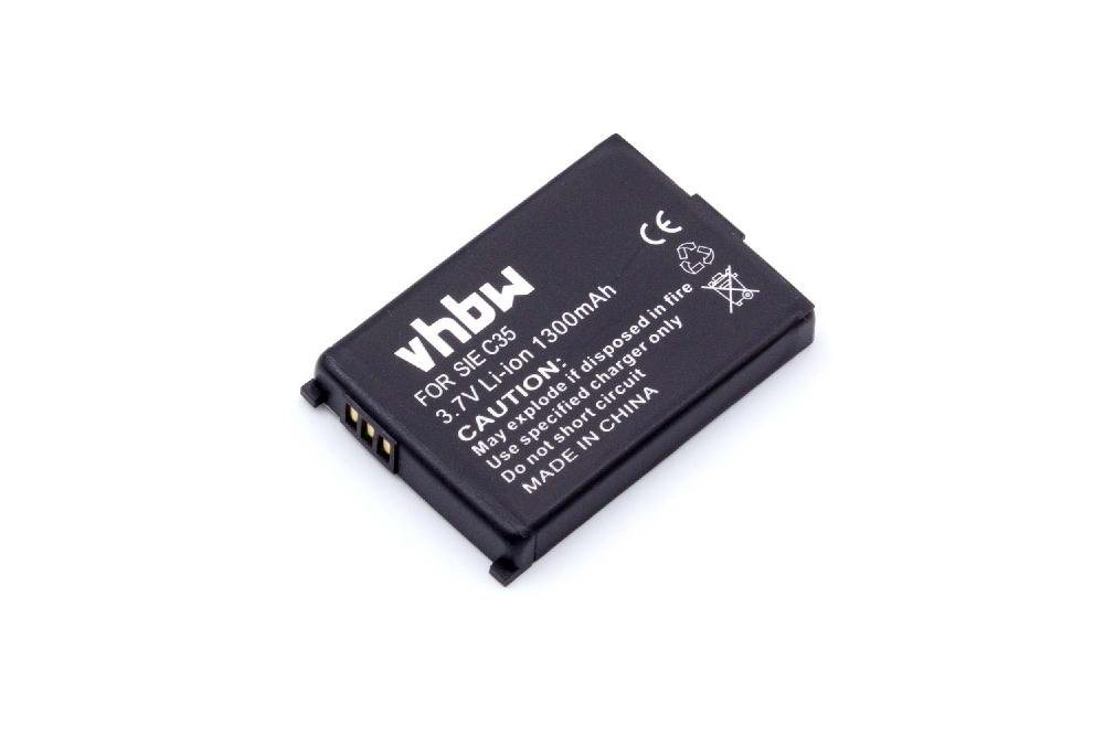 vhbw passend für Siemens Active M1 Mobilfunk (1300 mAh, 3,7 V, Li-Ion) Akku Li-Ion 1300 mAh von vhbw
