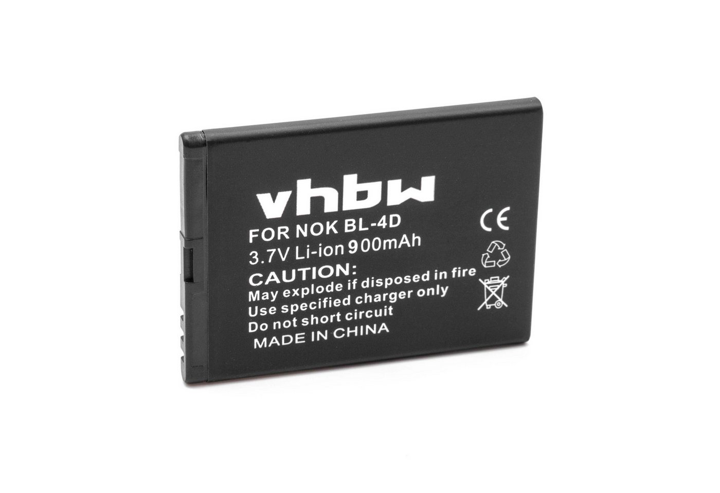 vhbw passend für Simvalley ZX-2902-675, RX-800 Mobilfunk (900 mAh, 3,7 V, Smartphone-Akku Li-Ion 900 mAh von vhbw