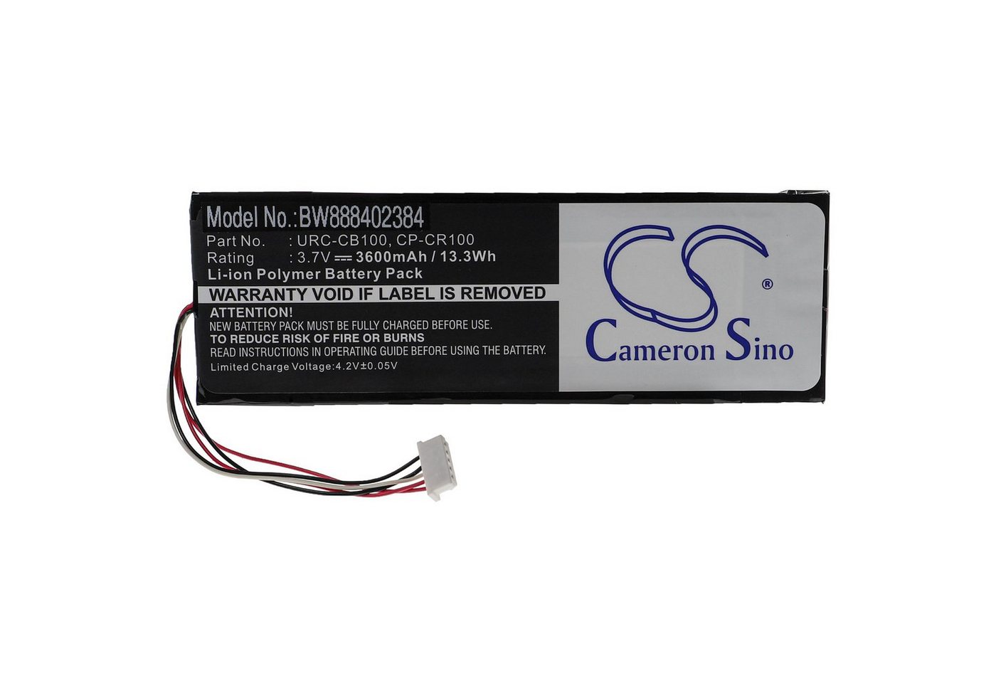 vhbw passend für Sonos Controller CB100, CR100 Fernbedienung / Controller Akku Li-Polymer 3600 mAh von vhbw