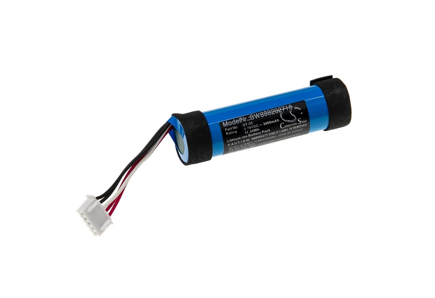 vhbw passend für Sony SRS-XB21 Lautsprecher (3000 mAh, 3,78 V, Li-Ion) Akku Li-Ion 3000 mAh von vhbw