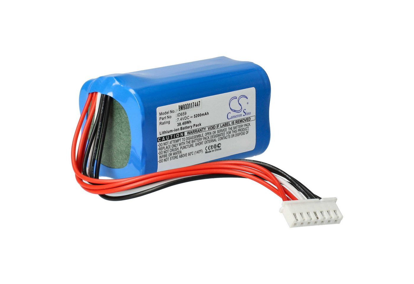 vhbw passend für Sony SRS-XB3, SRS-XB30, SRS-XB43, SRS-X30 Lautsprecher Akku Li-Ion 5200 mAh von vhbw