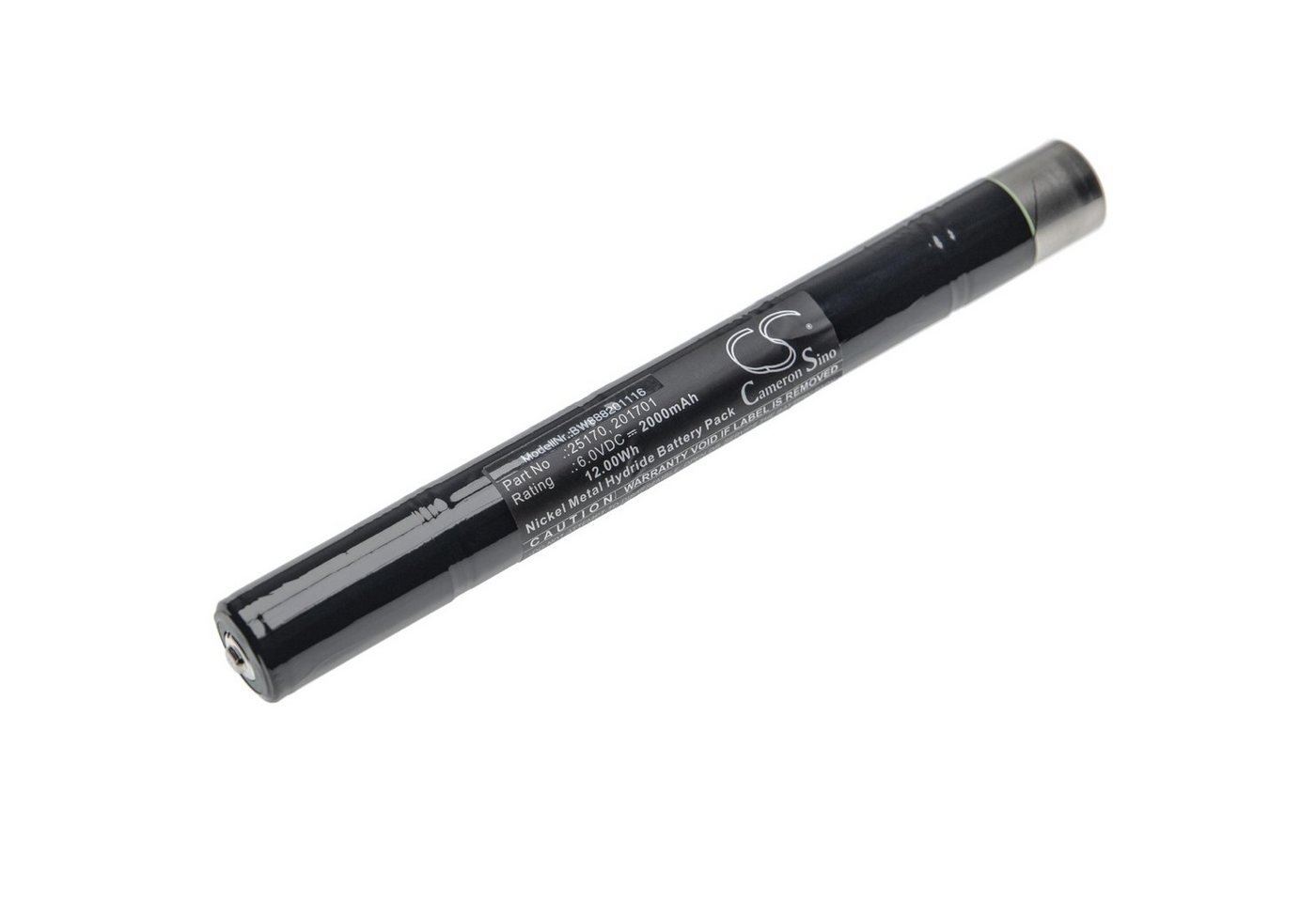 vhbw passend für Streamlight SL-15X, SL-20XP Taschenlampe (2000 mAh, 6 V, Akku NiMH 2000 mAh von vhbw