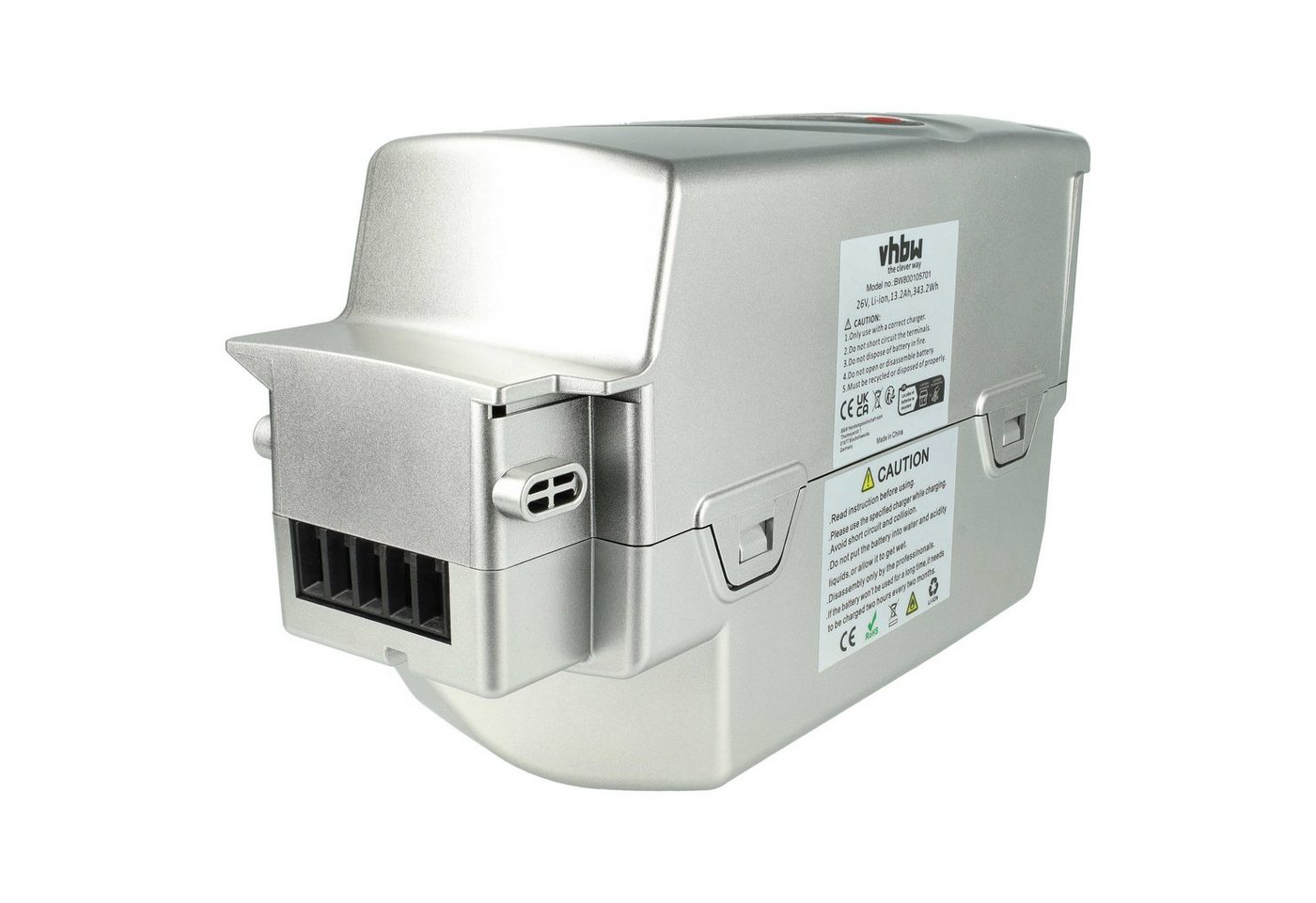 vhbw passend für Victoria Sevilla, NLD 03, Assen Fahrrad (13,2 Ah, 25,2 V, E-Bike Akku Li-Ion 13200 mAh von vhbw