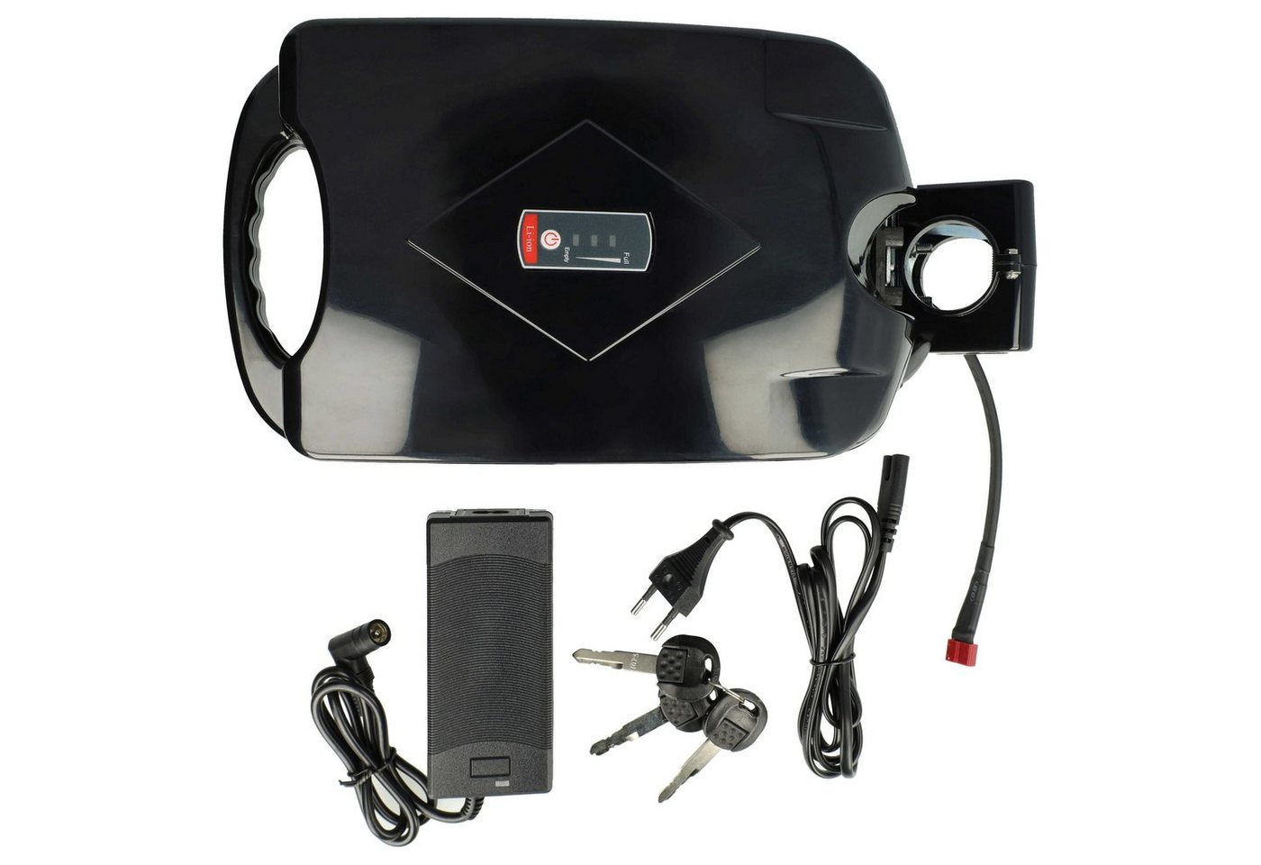 vhbw passend für Viking Hopper EGO Fahrrad (10,4 Ah, 24 V, Li-Ion) E-Bike Akku Li-Ion 104000 mAh von vhbw