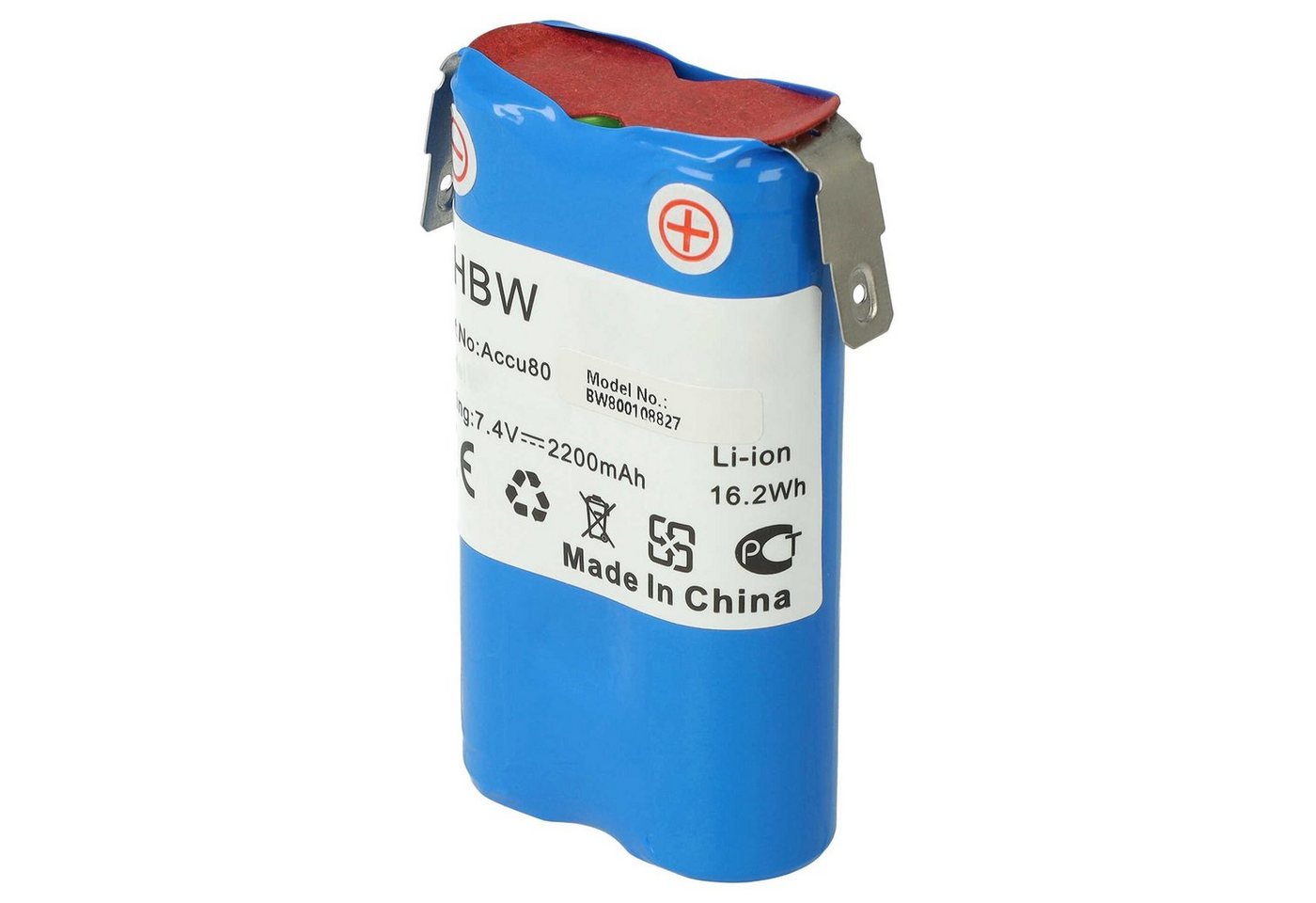 vhbw passend für Wolf Accu80, Neo Gartenschere (2200 mAh, 7,2 V, Li-Ion) Akku Li-Ion 2200 mAh von vhbw